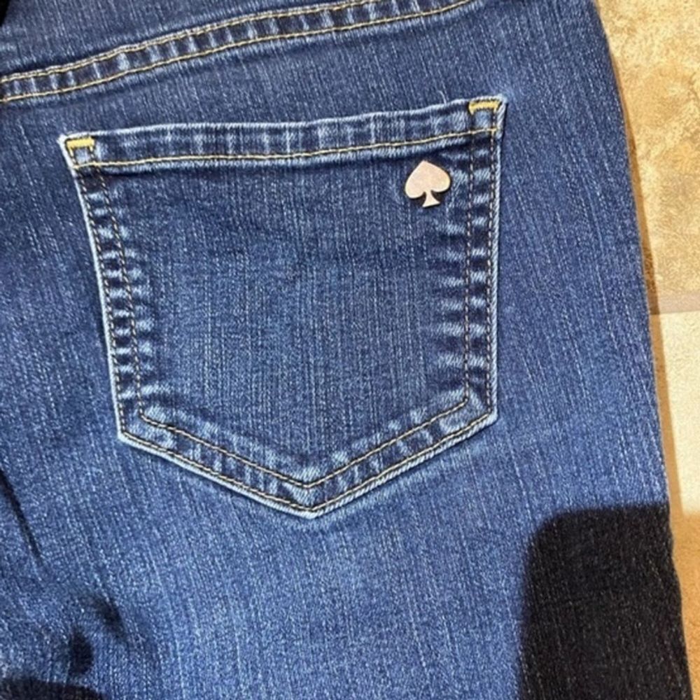 Kate Spade Broome Street Skinny Jeans Blue Size 27 - Picture 4 of 8